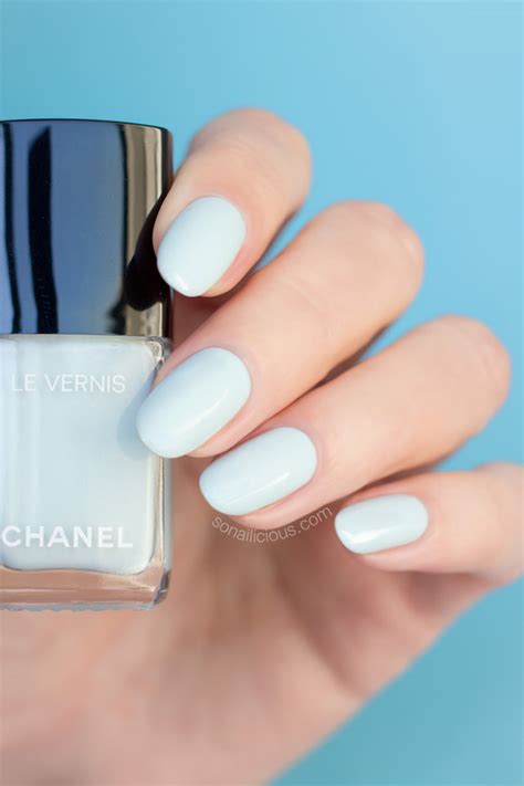 chanel bleu pastel nail polish|There’s a Chanel Nail Polish for Every Look That Walked the  .